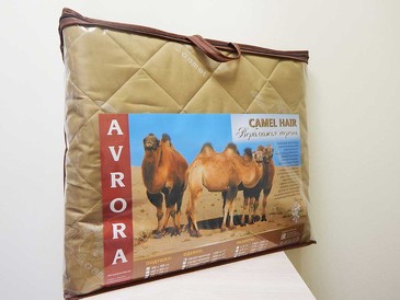 Одеяло Верблюжья шерсть, тик (150 гр.) Avrora Texdesign