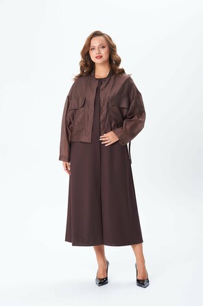 Комплект (бомбер и платье) Tvin