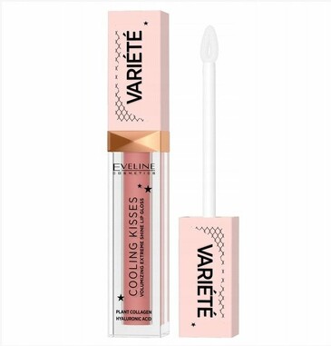 Блеск для увеличения объема губ - variete 03, охлаждающий, серии Сooling Кisses, 6,8 мл Eveline Cosmetics