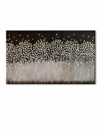 Репродукция Картины Золотой Лес, 60х100х3, Графис