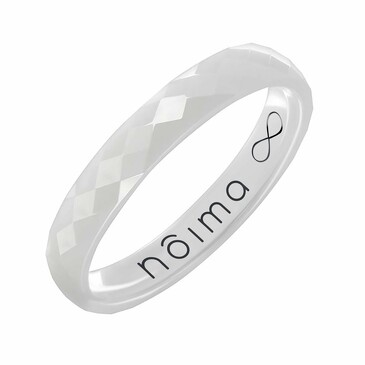 Керамическое кольцо Бесконечность 3 мм Noima