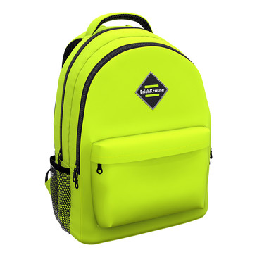 Ученический рюкзак EasyLine с двумя отделениями 20L Neon Yellow ErichKrause