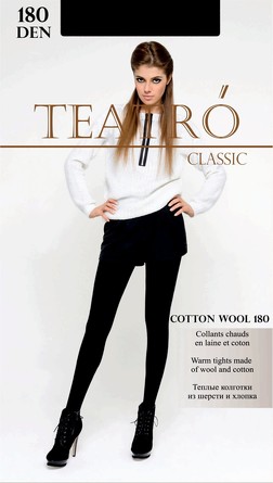 Колготки Cotton Wool 180 den (2 пары) Teatro