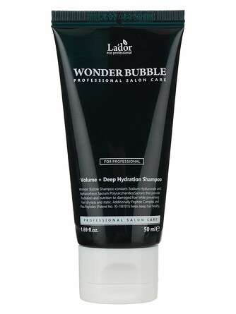 Шампунь для волос увлажняющий wonder bubble 50 мл La'dor