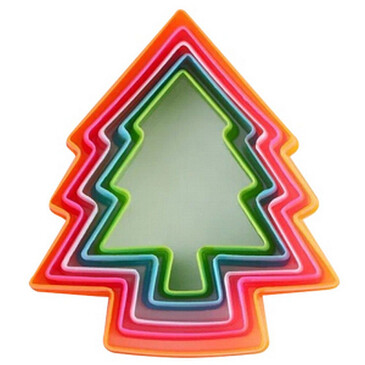 Набор кулинарных форм Елочка (5 шт) Мультидом