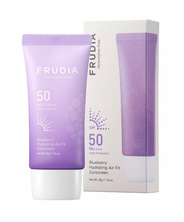 Крем солнцезащитный с черникой легкий увлажняющий, 50 г Frudia