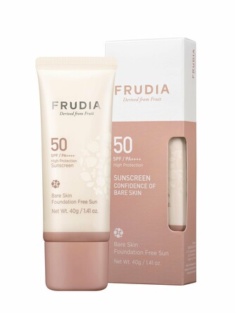 Основа тональная для лица для естественного макияжа SPF 50, PA++++, 40 г Frudia