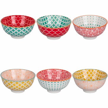 Набор пиал (6 шт.) Confusion In Colors, 330 мл Villa D'Este