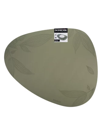Салфетка сервировочная треугольная Leaf 45х30 см Domenik