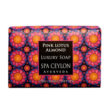 Мыло Розовый лотос и миндаль Spa Ceylon, 250 г