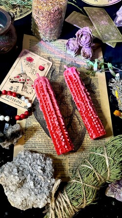 Свечи из вощины Любовь (2 шт.) Обитель Волшебства