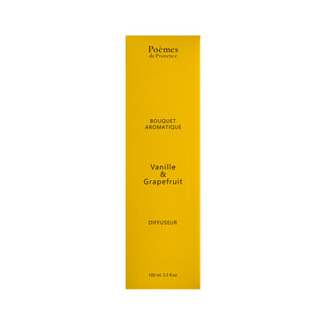 Аромадиффузор Ваниль&грейпфрут, 100 мл Poemes de Provence