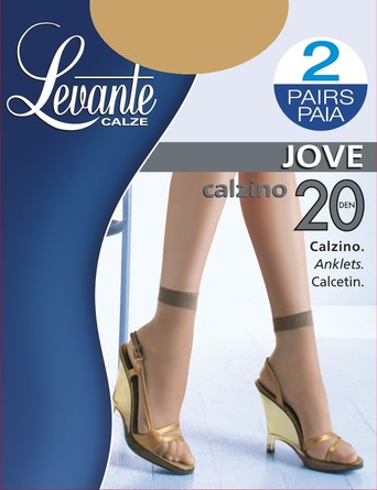 Носки Jove 20 den (4 уп. по 2 пары) Levante