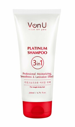 Шампунь для волос с платиной Platinum Shampoo, 200 мл Von-u