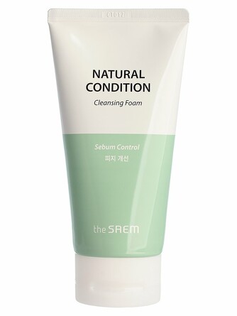Пенка для умывания natural condition cleansing foam, 150 мл The Saem
