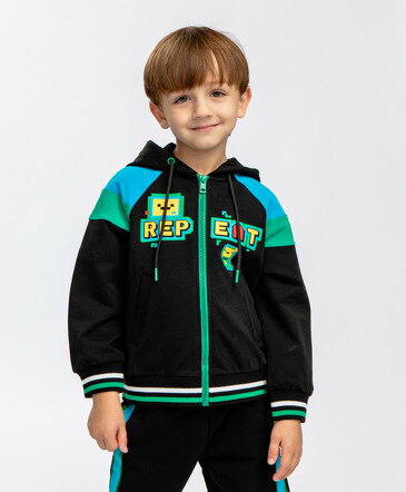 Толстовка на молнии Button Blue