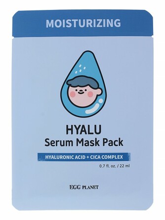 Маска на тканевой основе увлажняющая с гиалуроновой кислотой hyalu serum 22 мл Daeng Gi Meo Ri
