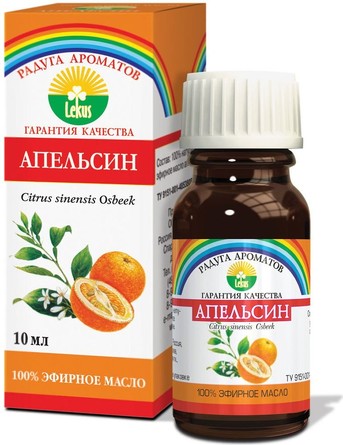Эфирное масло Апельсина, 10 мл Радуга Ароматов