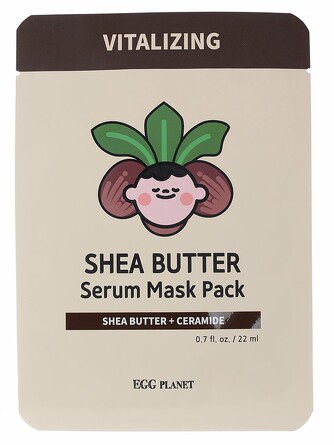 Маска на тканевой основе увлажняющая с маслом ши shea butter serum 22 мл Daeng Gi Meo Ri