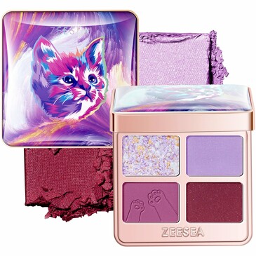 Тени для век tipsy kitty eyeshadow quad тон 04 ZeeSea