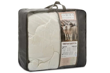 Одеяло Овечья шерсть (150 гр.) Classic Plus Avrora Texdesign