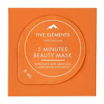 Маска для лица Красота за 5 минут, 8 мл,  Five Elements