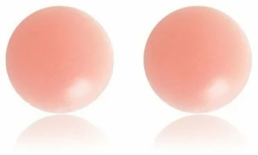 Наклейки силиконовые топлесс, 6,5 см Dentelle