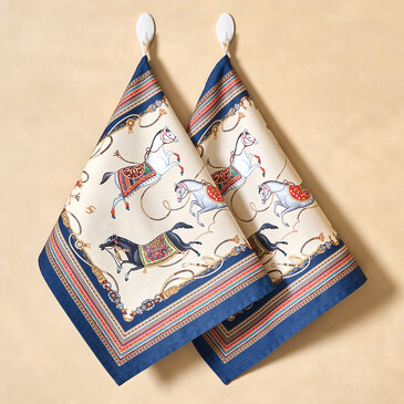 Набор полотенец Passage (2 шт. по 40х60 см) (бежевый) Santalino