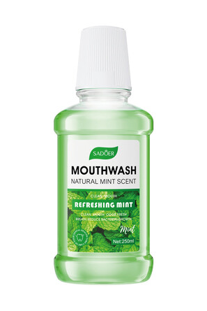 Ополаскиватель для полости рта мятный освежающий, 250 мл Sadoer