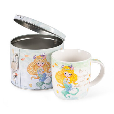 Чашка 350 мл в подарочной упаковке (фарфор) Fissman