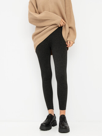 Леггинсы бесшовные (мохра по всей длине) Шугуан