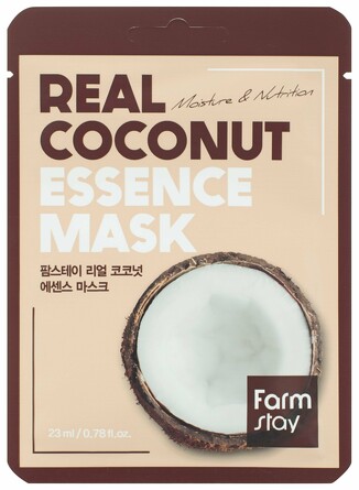 Тканевая маска для лица с экстрактом кокоса, 23 мл Farmstay
