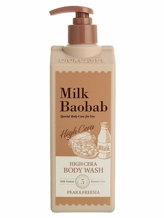 Гель для душа с ароматом груши и фрезии 500 мл Milk Baobab