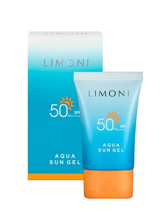 Солнцезащитный крем-гель SPF 50+РА++++ Aqua Sun Gel, 50 мл Limoni