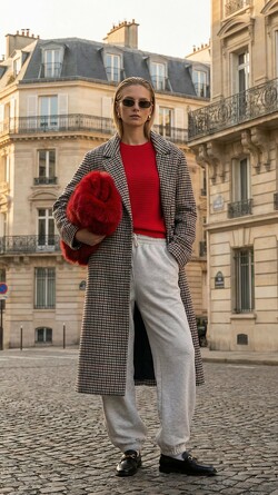 Пальто из полушерсти на подкладе Nastya Sergeeva by May Be