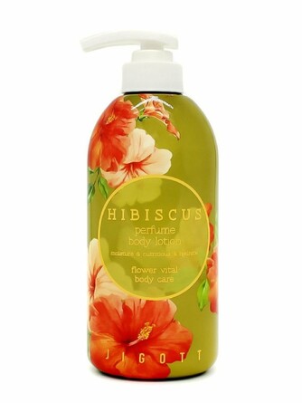 Гель для душа Гибискус Hibiscus Perfume Body Wash парфюмированный, 750 мл Jigott