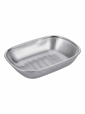 Дуршлаг овальный linea pronto 35х24х8 см Regent Inox