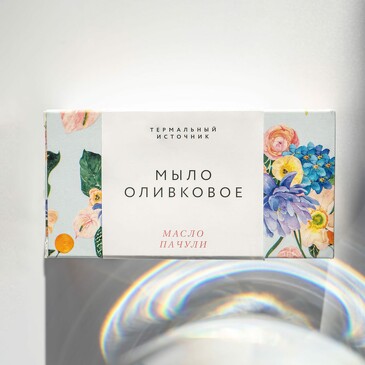 Мыло оливковое с маслом Пачули, 100 г Термальный Источник