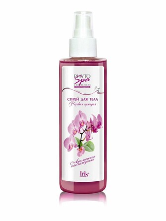 Спрей для тела розовая орхидея 200 мл Iris Cosmetic