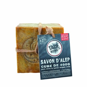 Мыло алеппское традиционное cube de d'alep, куб 400 г Tade