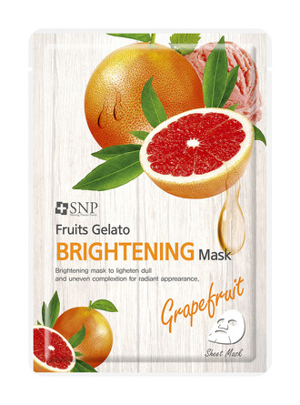 Маска тканевая улучшающая цвет лица, грейпфрут, 25 мл Snp