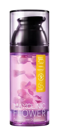 Гидрофильное масло-пенка с 15 экстрактами цветов Purifying Flower Oil Foam, 110 г Maxclinic