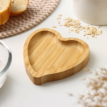 Блюдо для подачи Striata heart, 13х12,5х2 см Доляна
