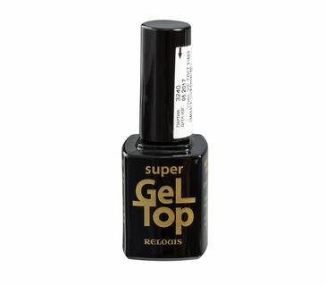 Верхнее покрытие лака для ногтей Super Gel Top, 10 г Relouis