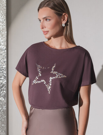 Футболка нарядная Vilatte