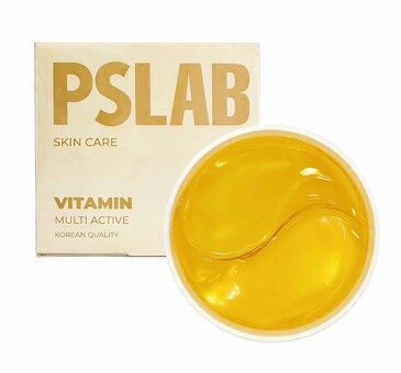 Патчи для лица гидрогелевые с комплексом витаминов и ниацинамидом, тонизирующие, 60 шт. Pslab