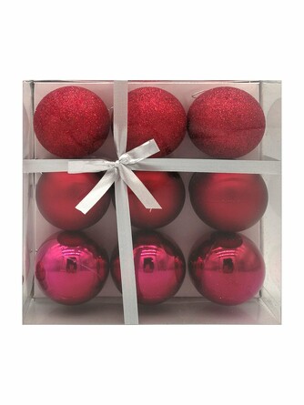 Набор ёлочных украшений (9 шт.), 6х6х6 см Magic Time