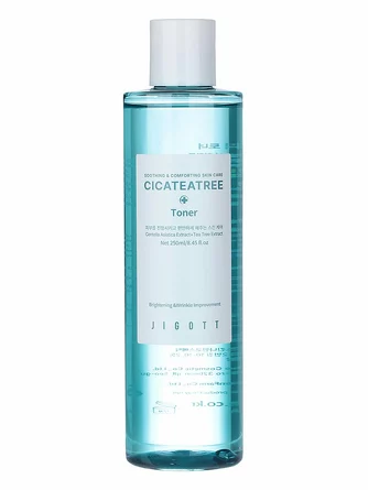 Тонер для лица с экстрактами центеллы азиатской и чайного дерева cicateatree toner 250 мл Jigott