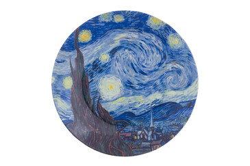 Тарелка декоративная на подставке Звездная ночь Elan Gallery