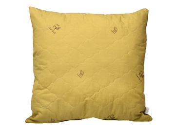 Подушка Medium Soft Комфорт Camel Wool на молнии Narcissa